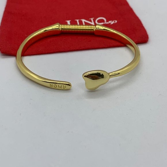UNO de 50 Bracelet FOREVER BRACELET Heart Amor Emotions Bracelet Gold-plated - Picture 9 of 9
